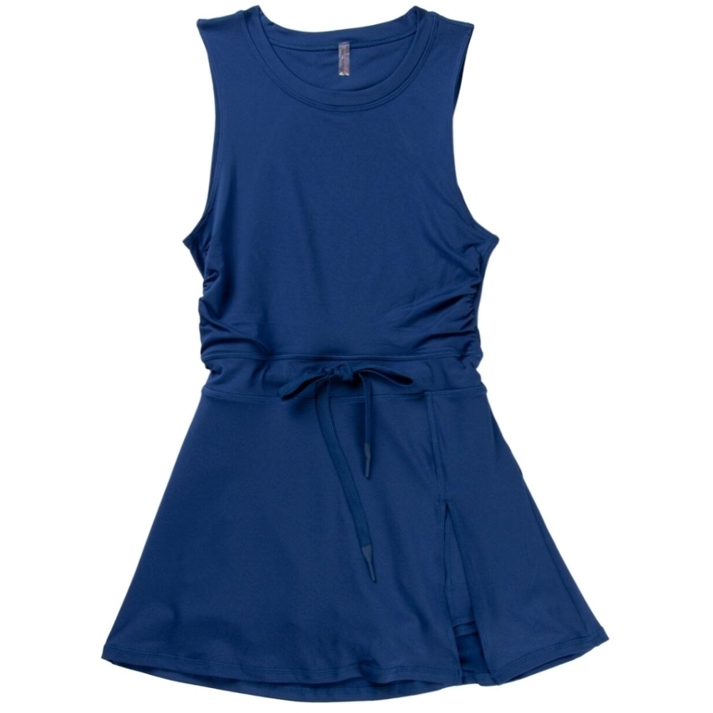 FP Movement Easy Does It Dress Skort Romper ~ Atlantic Blue ~ Large ~ 17.5" P2P - Picture 8 of 9